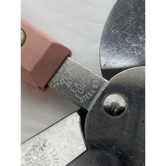 Mid Century Armco Forge Pink Handle, Set Frosting Spatula, Cake Server - Picture 13 of 13